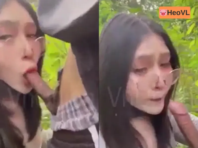 đi dã ngoại tiện quan hệ con ghệ ở trong rừng